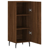 Buffet Chêne marron 34,5x34x90 cm Bois d'ingénierie