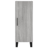 Sonoma gray sideboard 34.5x34x90 cm Engineered wood