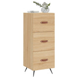 Sideboard Sonoma-Eiche 34,5x34x90 cm Holzwerkstoff