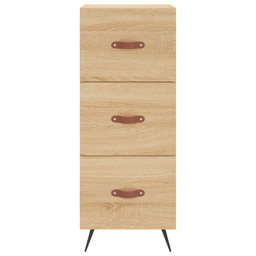 Sideboard Sonoma-Eiche 34,5x34x90 cm Holzwerkstoff