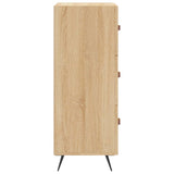 Sideboard Sonoma-Eiche 34,5x34x90 cm Holzwerkstoff