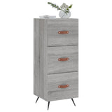 Buffet Sonoma gris 34,5x34x90 cm Bois d'ingénierie