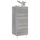 Buffet Sonoma gris 34,5x34x90 cm Bois d'ingénierie