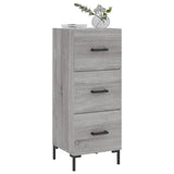 Sonoma graues Sideboard 34,5x34x90 cm Holzwerkstoff