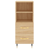 Buffet Chêne sonoma 34,5x34x90 cm Bois d'ingénierie