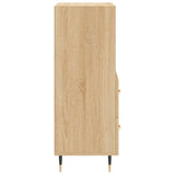 Sideboard Sonoma-Eiche 34,5x34x90 cm Holzwerkstoff