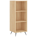 Armoire à étagères chêne sonoma 34,5x32,5x90 cm bois ingénierie