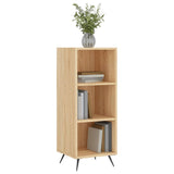 Armoire à étagères chêne sonoma 34,5x32,5x90 cm bois ingénierie