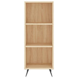 Armoire à étagères chêne sonoma 34,5x32,5x90 cm bois ingénierie