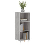 Sonoma graues Sideboard 34,5 x 32,5 x 90 cm, Holzwerkstoff