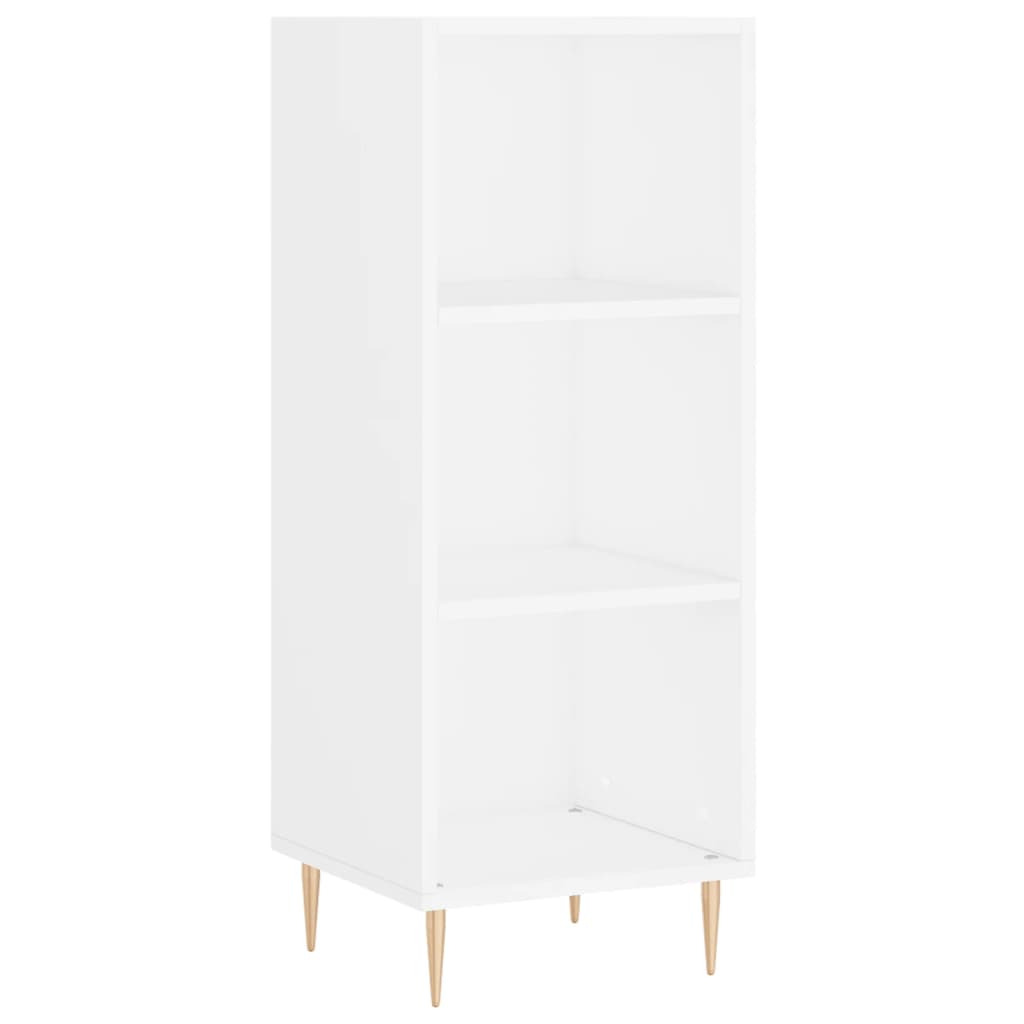 Buffet blanc 34,5x32,5x90 cm bois d'ingénierie