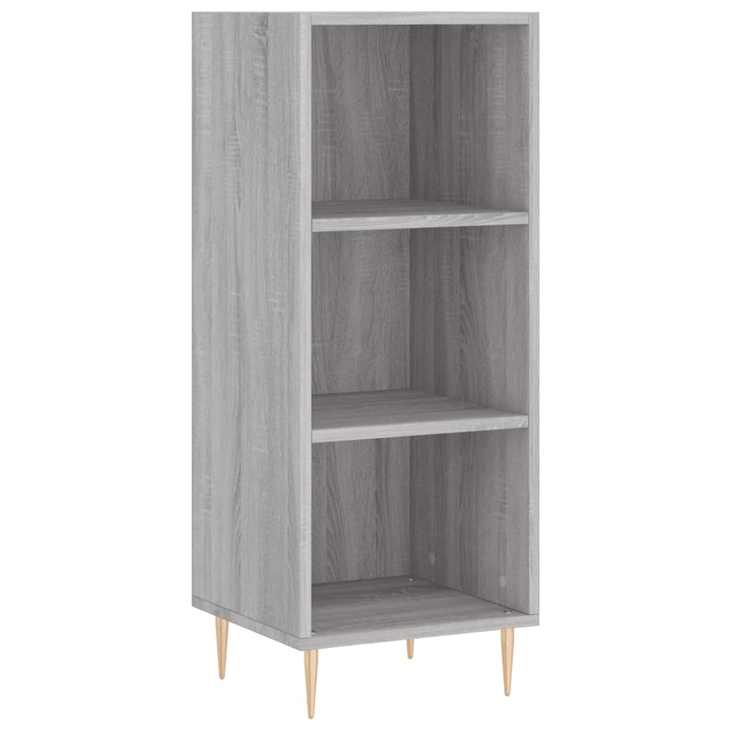 Buffet sonoma gris 34,5x32,5x90 cm bois d'ingénierie