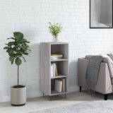 Sonoma graues Sideboard 34,5 x 32,5 x 90 cm, Holzwerkstoff