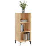 Buffet chêne sonoma 34,5x32,5x90 cm bois d'ingénierie