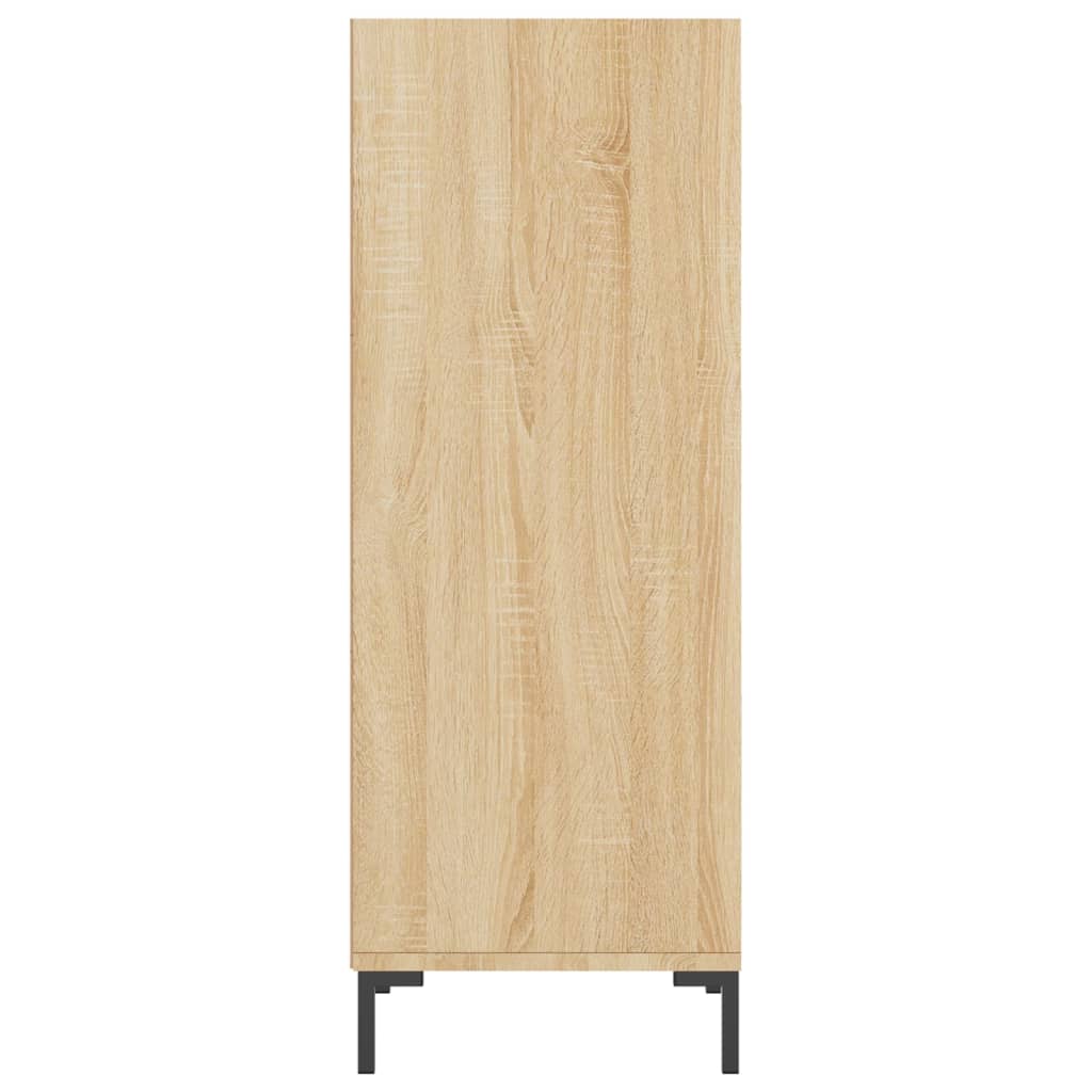 Buffet chêne sonoma 34,5x32,5x90 cm bois d'ingénierie