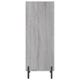 Buffet sonoma gris 34,5x32,5x90 cm bois d'ingénierie