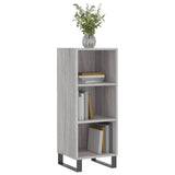 Sonoma gray sideboard 34.5x32.5x90 cm engineered wood