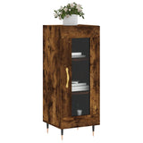 Buffet Chêne fumé 34,5x34x90 cm Bois d'ingénierie