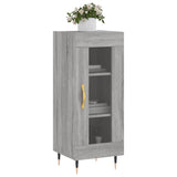 Sonoma graues Sideboard 34,5x34x90 cm Holzwerkstoff