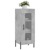 Concrete Grey Sideboard 34.5x34x90 cm Engineered Wood