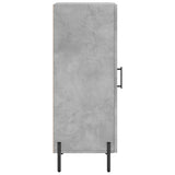 Concrete Grey Sideboard 34.5x34x90 cm Engineered Wood