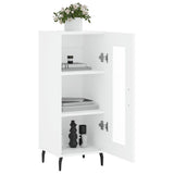 Buffet blanc 34,5x34x90 cm bois d'ingénierie