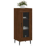 Buffet Chêne marron 34,5x34x90 cm Bois d'ingénierie