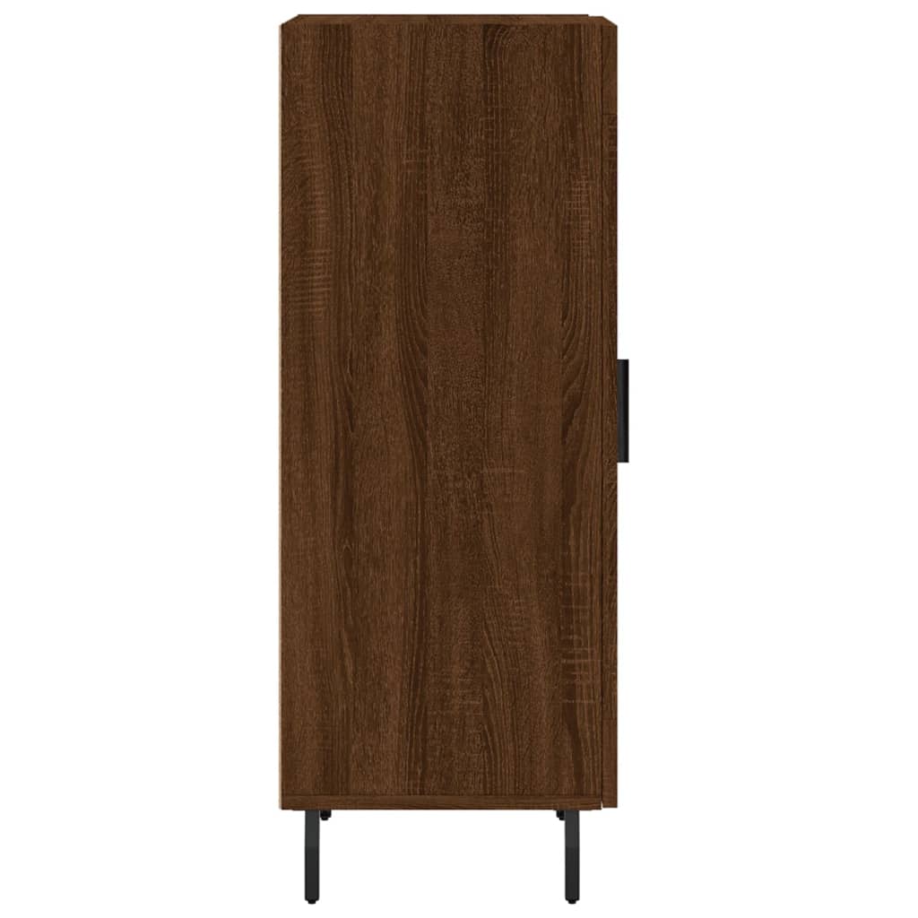 Buffet Chêne marron 34,5x34x90 cm Bois d'ingénierie