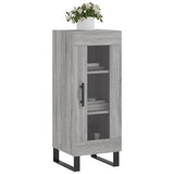 Sonoma graues Sideboard 34,5x34x90 cm Holzwerkstoff