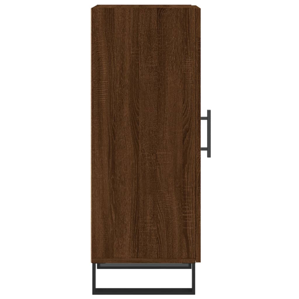 Buffet Chêne marron 34,5x34x90 cm Bois d'ingénierie