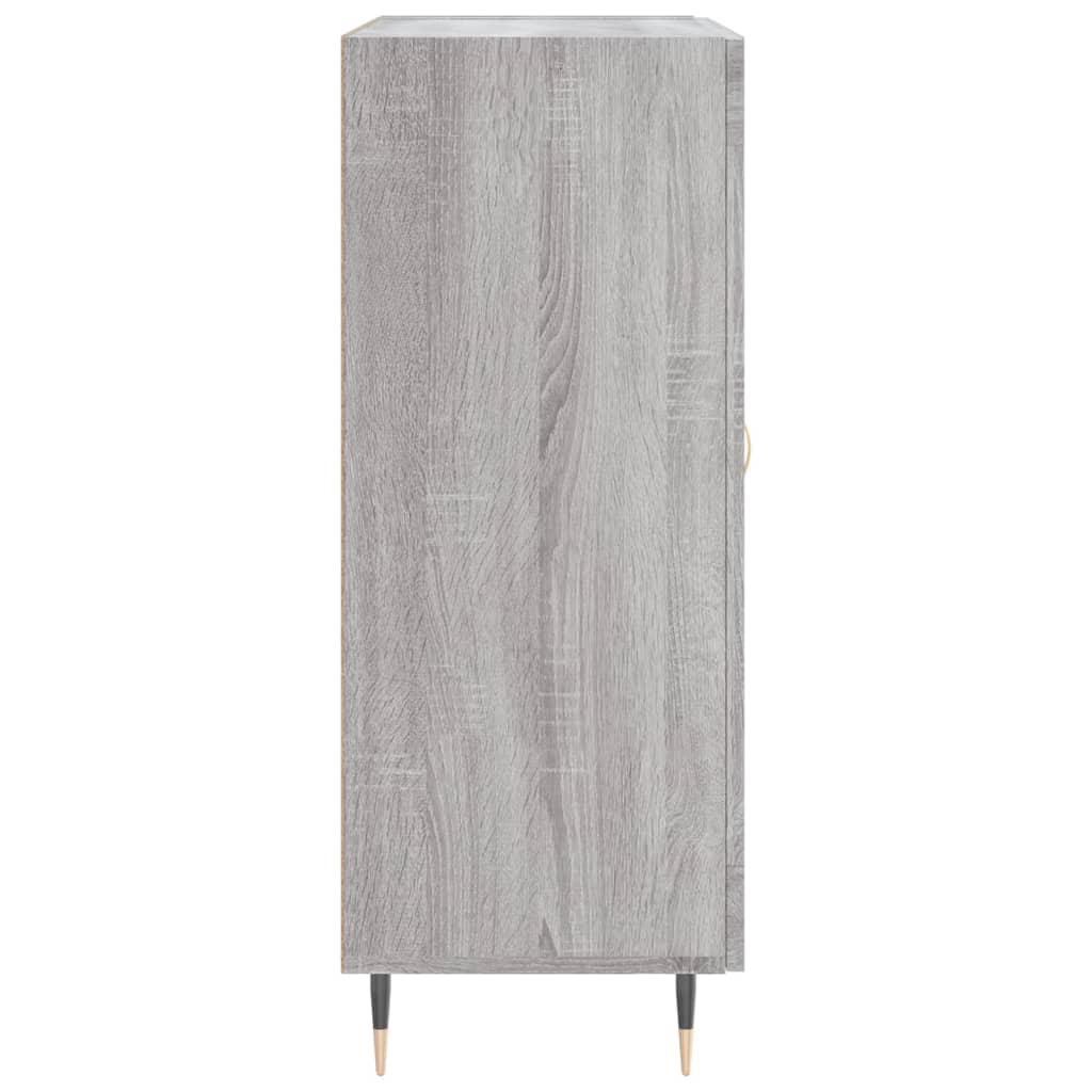 Sonoma gray sideboard 69.5x34x90 cm engineered wood