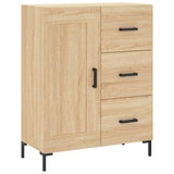 Sonoma oak sideboard 69.5x34x90 cm engineered wood