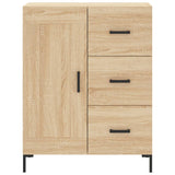 Sonoma oak sideboard 69.5x34x90 cm engineered wood