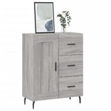 Buffet sonoma gris 69,5x34x90 cm bois d'ingénierie