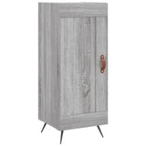 Buffet Sonoma gris 34,5x34x90 cm Bois d'ingénierie