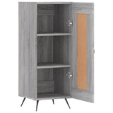 Buffet Sonoma gris 34,5x34x90 cm Bois d'ingénierie