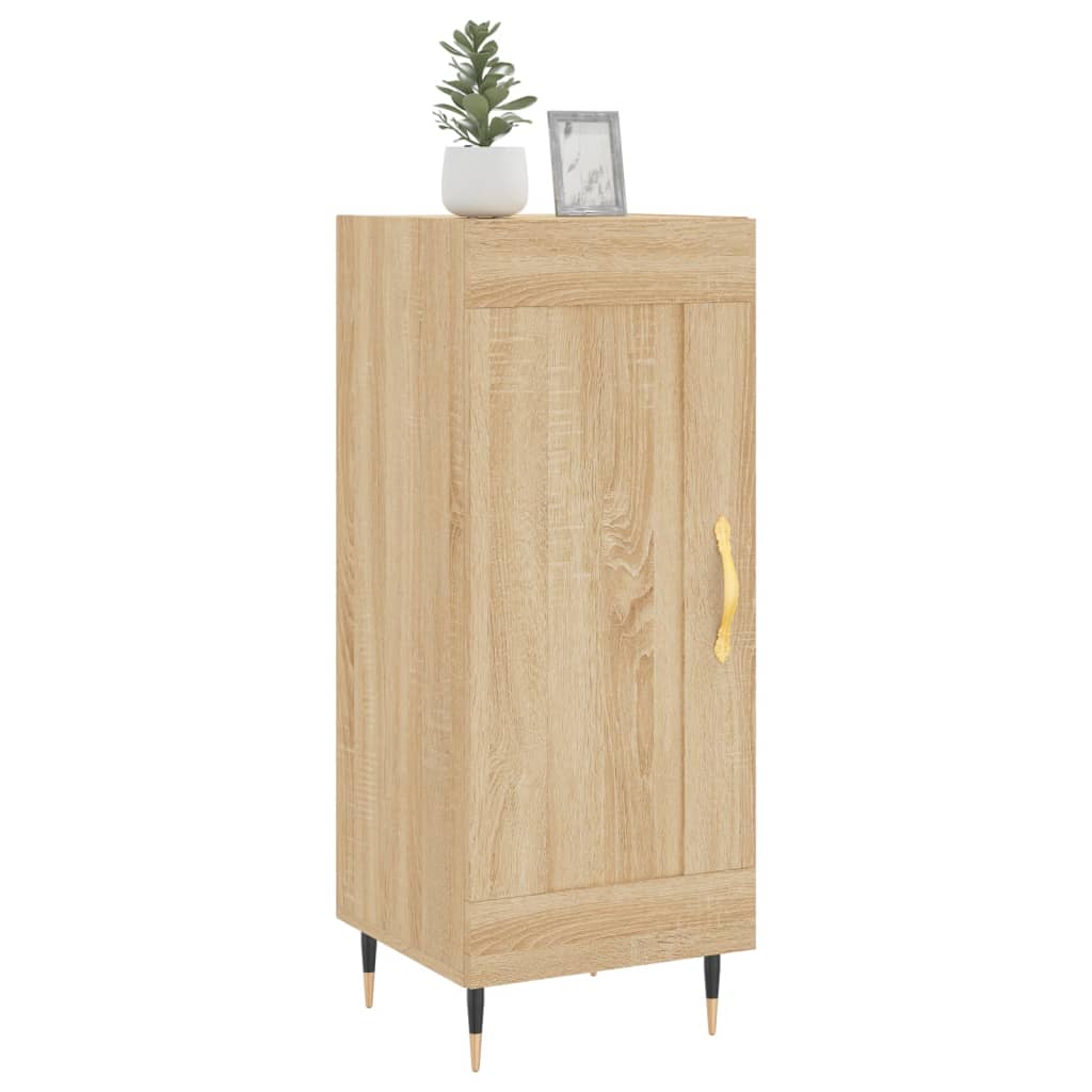 Sideboard Sonoma-Eiche 34,5x34x90 cm Holzwerkstoff