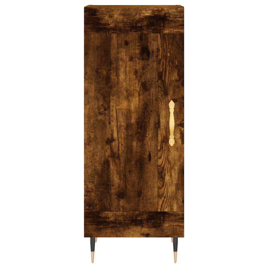 Sideboard Räuchereiche 34,5x34x90 cm Holzwerkstoff