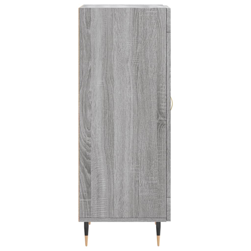 Sonoma gray sideboard 34.5x34x90 cm Engineered wood