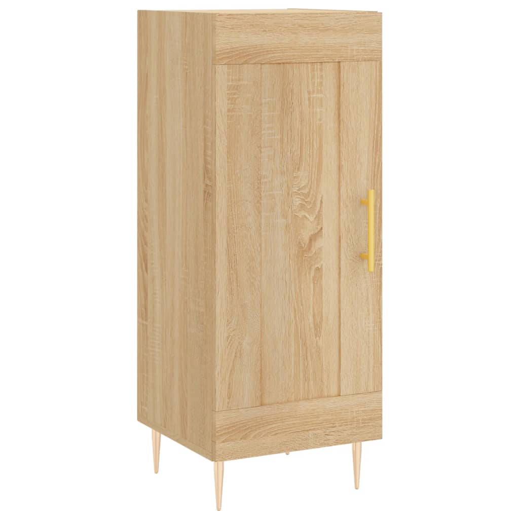 Buffet Chêne sonoma 34,5x34x90 cm Bois d'ingénierie