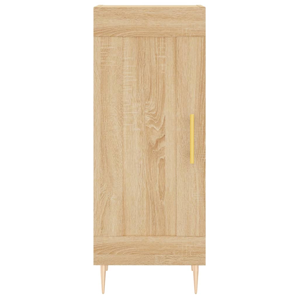 Sideboard Sonoma-Eiche 34,5x34x90 cm Holzwerkstoff