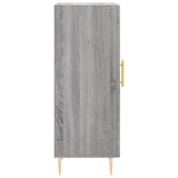 Sonoma graues Sideboard 34,5x34x90 cm Holzwerkstoff