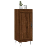 Buffet Chêne marron 34,5x34x90 cm Bois d'ingénierie