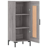 Buffet Sonoma gris 34,5x34x90 cm Bois d'ingénierie