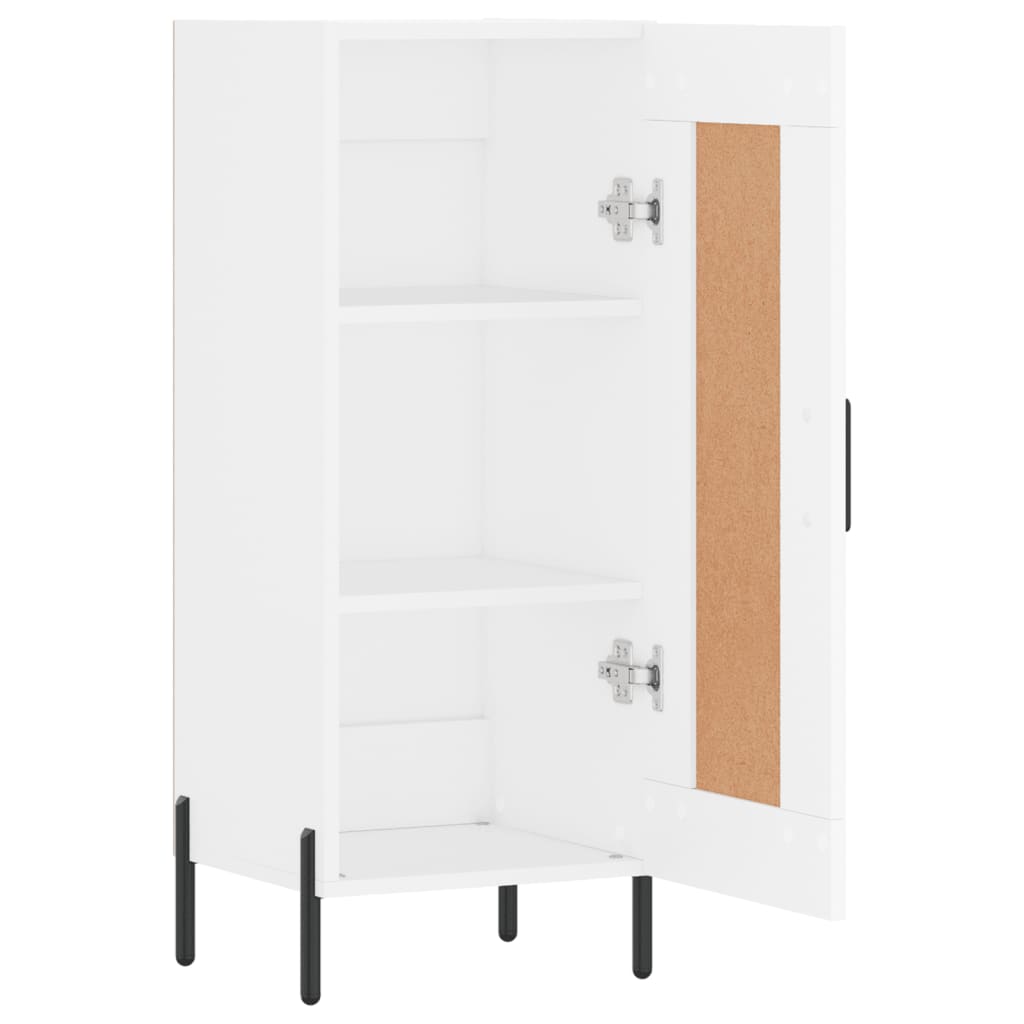 Buffet blanc 34,5x34x90 cm bois d'ingénierie