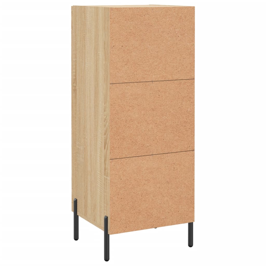 Sideboard Sonoma-Eiche 34,5x34x90 cm Holzwerkstoff