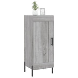 Sonoma gray sideboard 34.5x34x90 cm Engineered wood