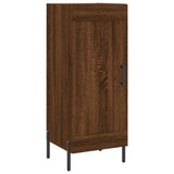 Buffet Chêne marron 34,5x34x90 cm Bois d'ingénierie