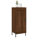 Buffet Chêne marron 34,5x34x90 cm Bois d'ingénierie