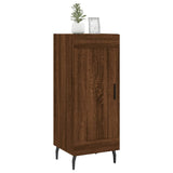 Buffet Chêne marron 34,5x34x90 cm Bois d'ingénierie